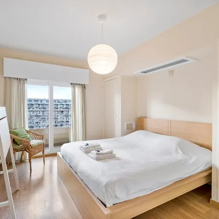 Apartman Zonnig Familie App Op Zeedijk Met Zeezicht Voor 6p