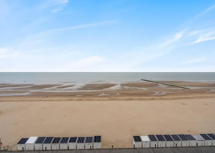 Zonnig Familie App Op Zeedijk Met Zeezicht Voor 6p 公寓 *