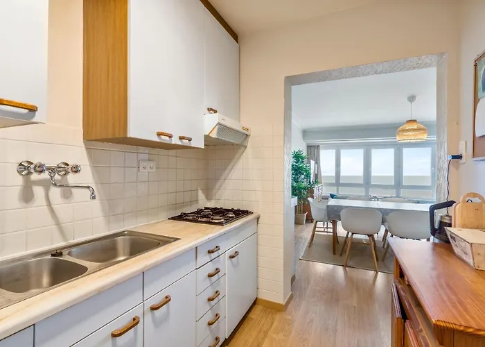 Apartment Zonnig Familie App Op Zeedijk Met Zeezicht Voor 6p *